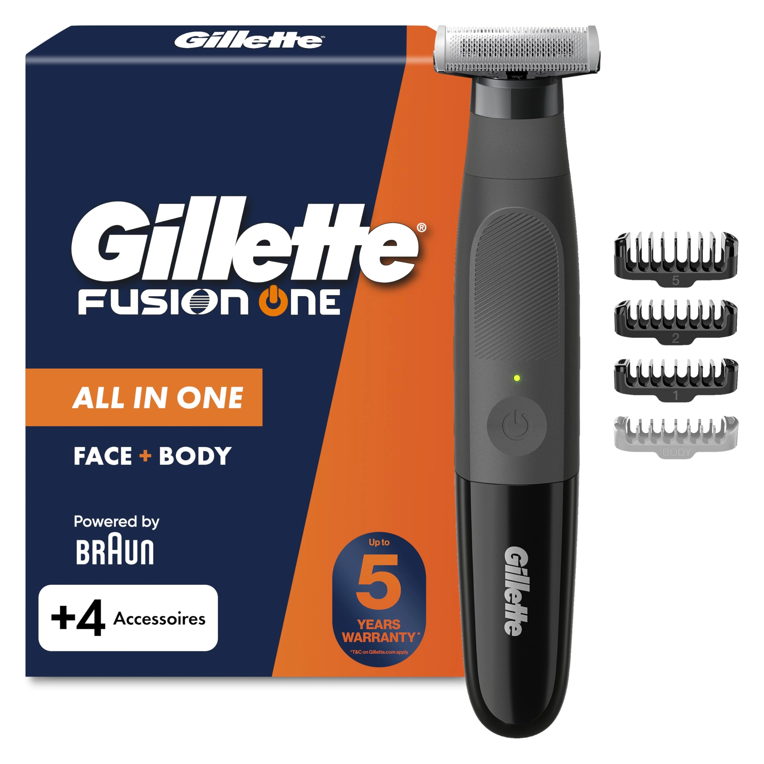 Braun Gillette Fusion One Hybrid Trimmer