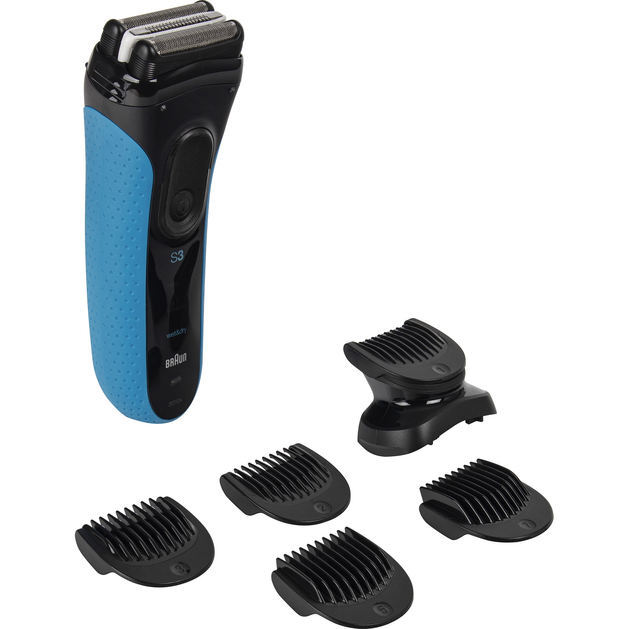 Braun Series 3 3010BT shaver black/blue