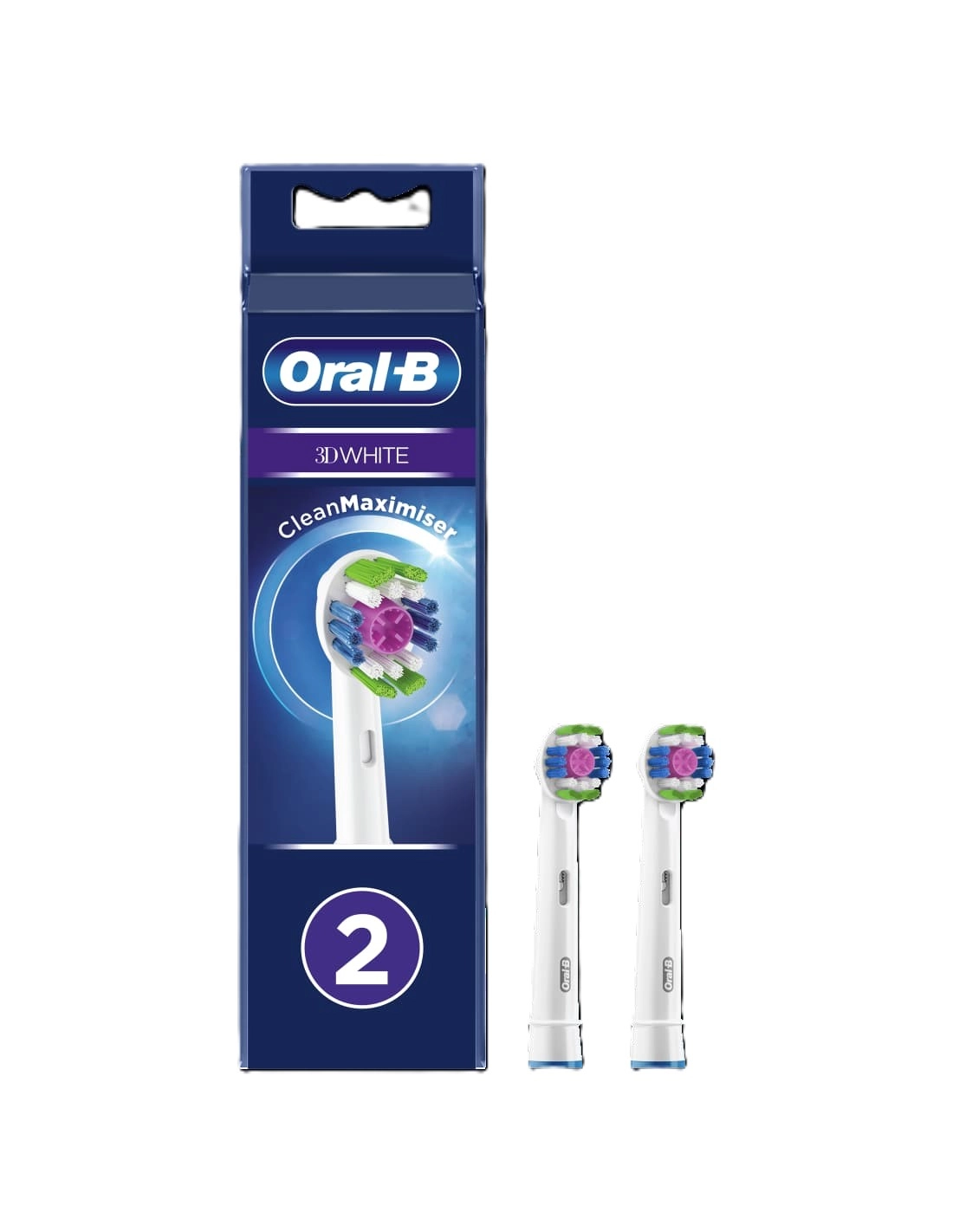 BRUSH HEAD EB18-2 3D ORAL-B 2PCS