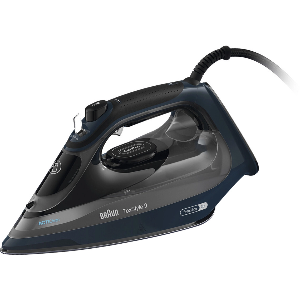 Braun TexStyle 9 0127409002  DampfbÃ¼geleisen  EloxalPlus