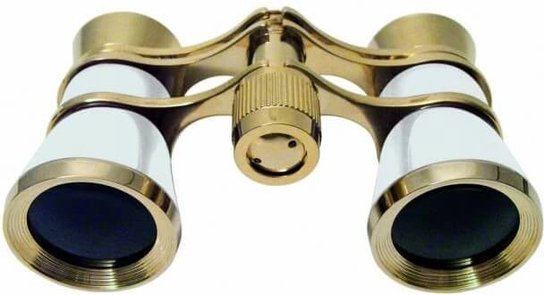 Braun Binocular 3x25 gold/perlmut 20113 braunoperaper