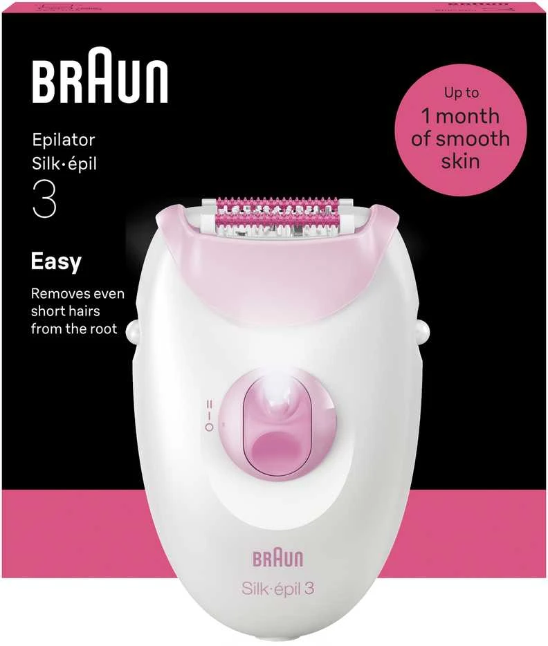 Epilator Silk·epil 3  Epilator med sladd