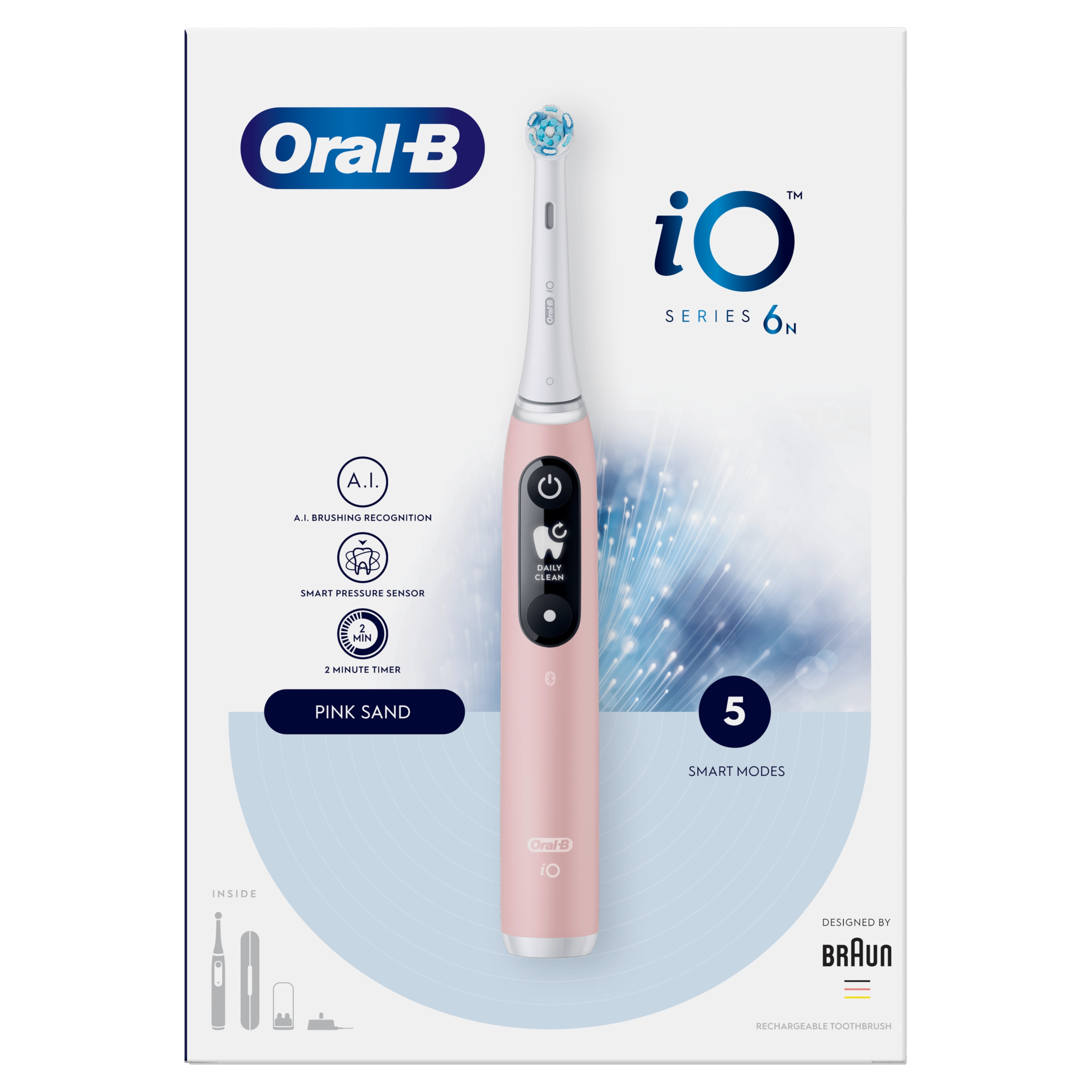 Elektrinis dantų šepetėlis Oral-B iO 6N