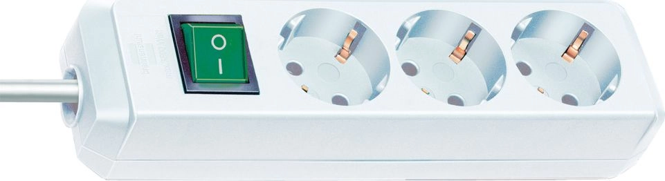 Brennenstuhl Eco-Line power strip 3 sockets