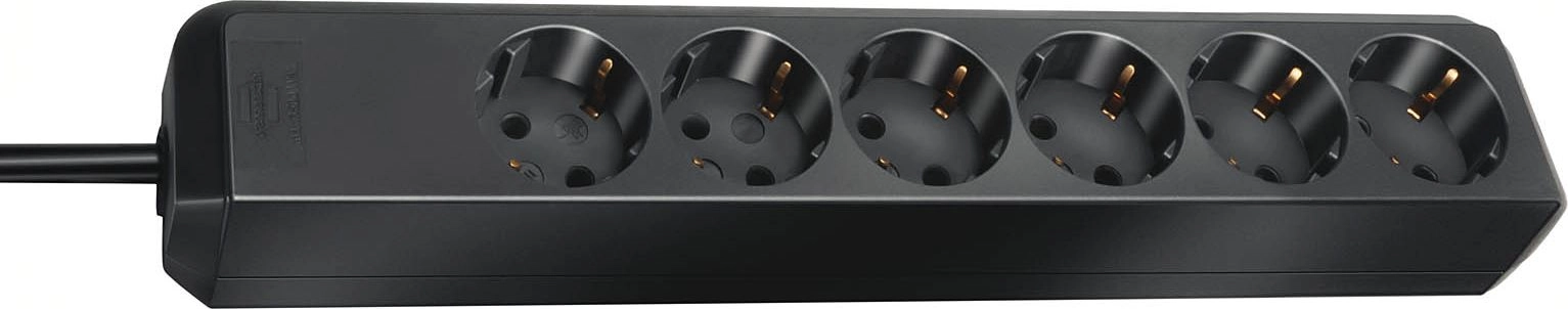 Brennenstuhl Eco black 6x 1159400015 4007123249428