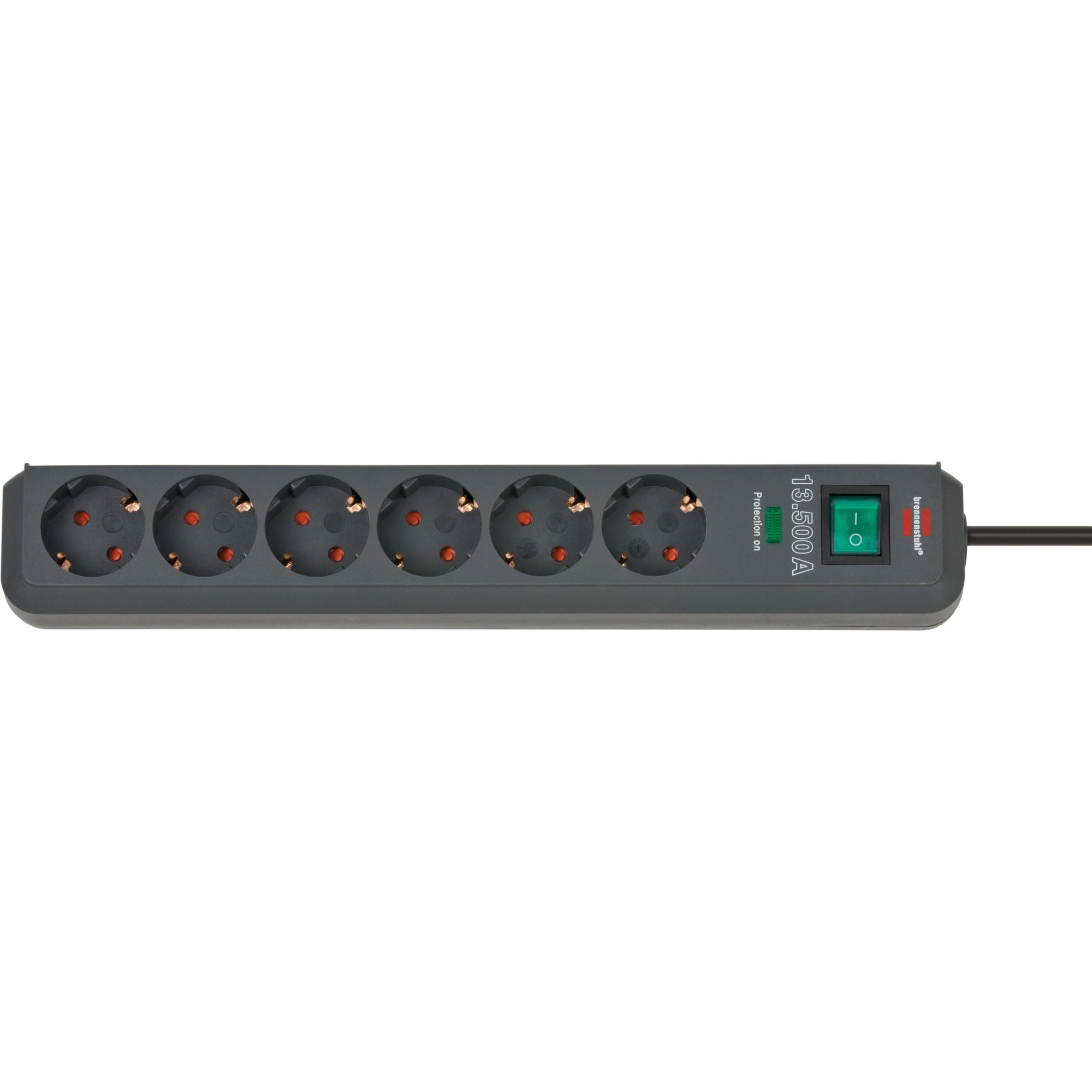 Brennenstuhl Eco-Line power strip 6x 1
