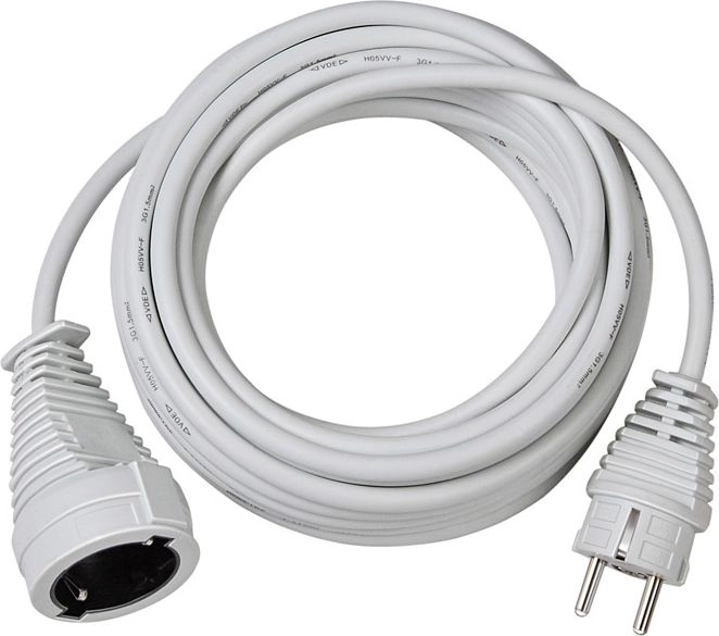 Brennenstuhl extension cable plastic 5m white