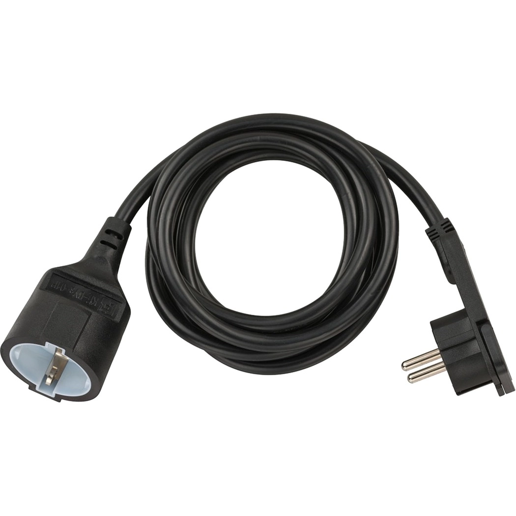 Brennenstuhl extension cable with angled flat