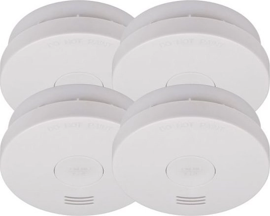 Brennenstuhl smoke detector SET 4x RM