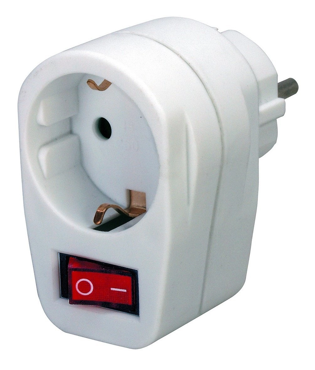 Brennenstuhl AdapterPlug pelēks S 1x
