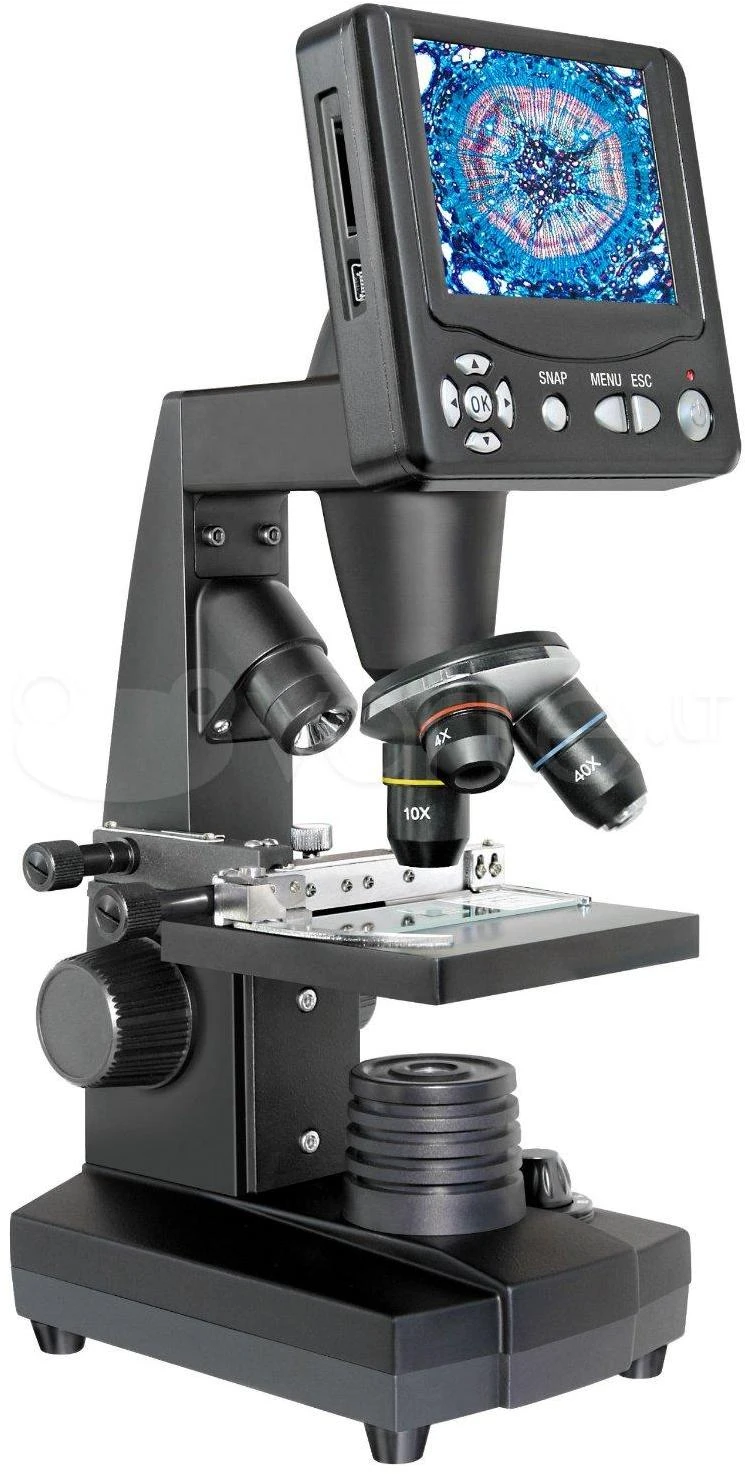 Mikroskopas Bresser 50x-2000x LCD Microscope 8