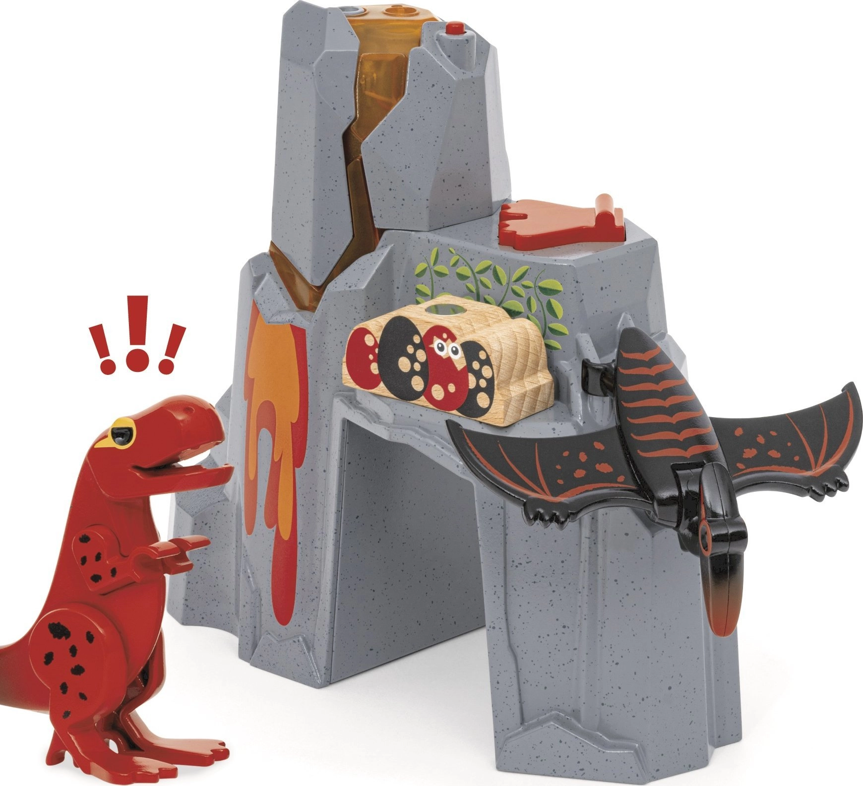 BRIO - Active volcano with dinosaurs