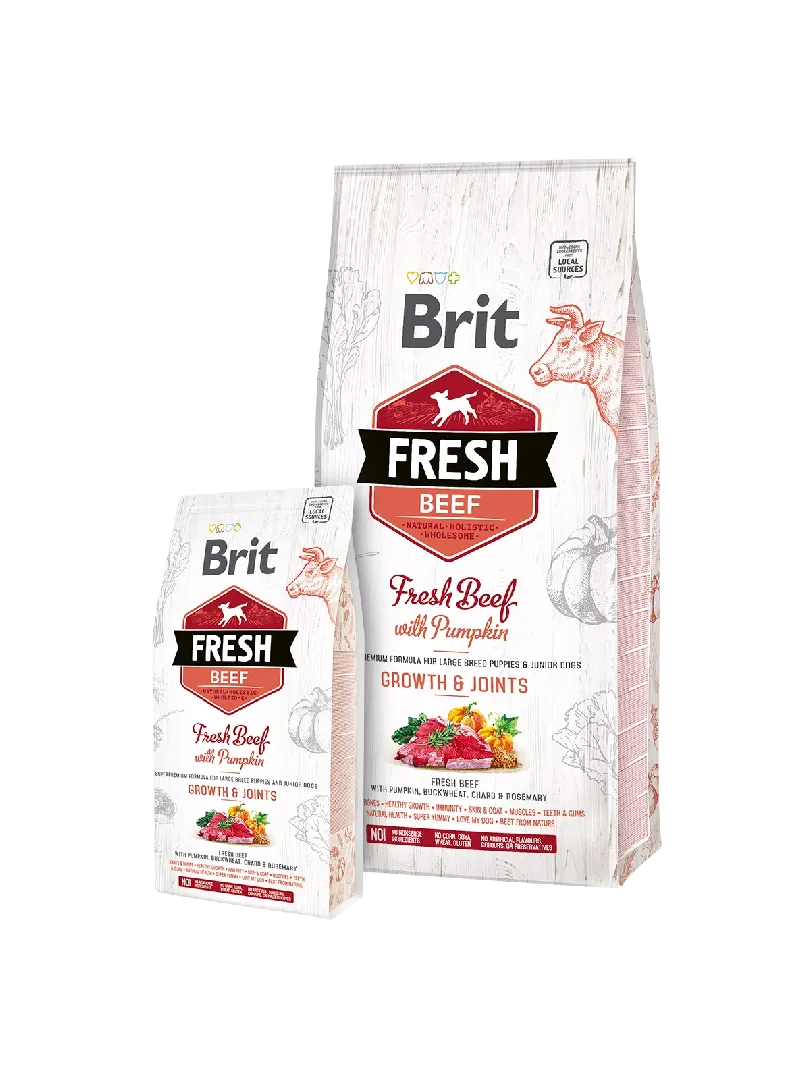 Brit Fresh Beef with Pumpkin Puppy