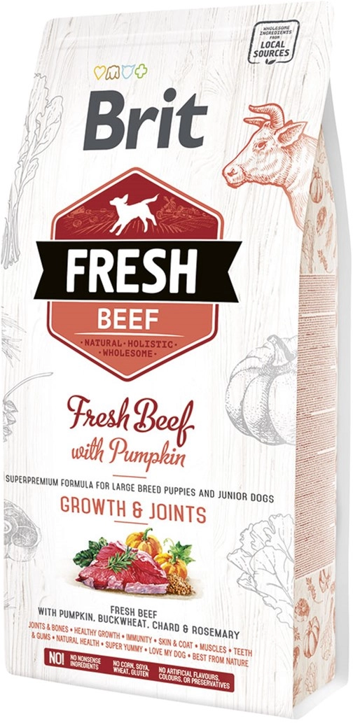 Brit Fresh Beef with Pumpkin 2