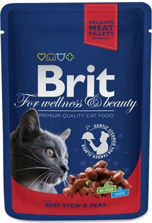 BRIT Premium Cat Beef StewPeas -