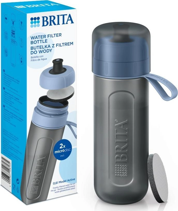 Active + 2 MicroDisc filter bottle