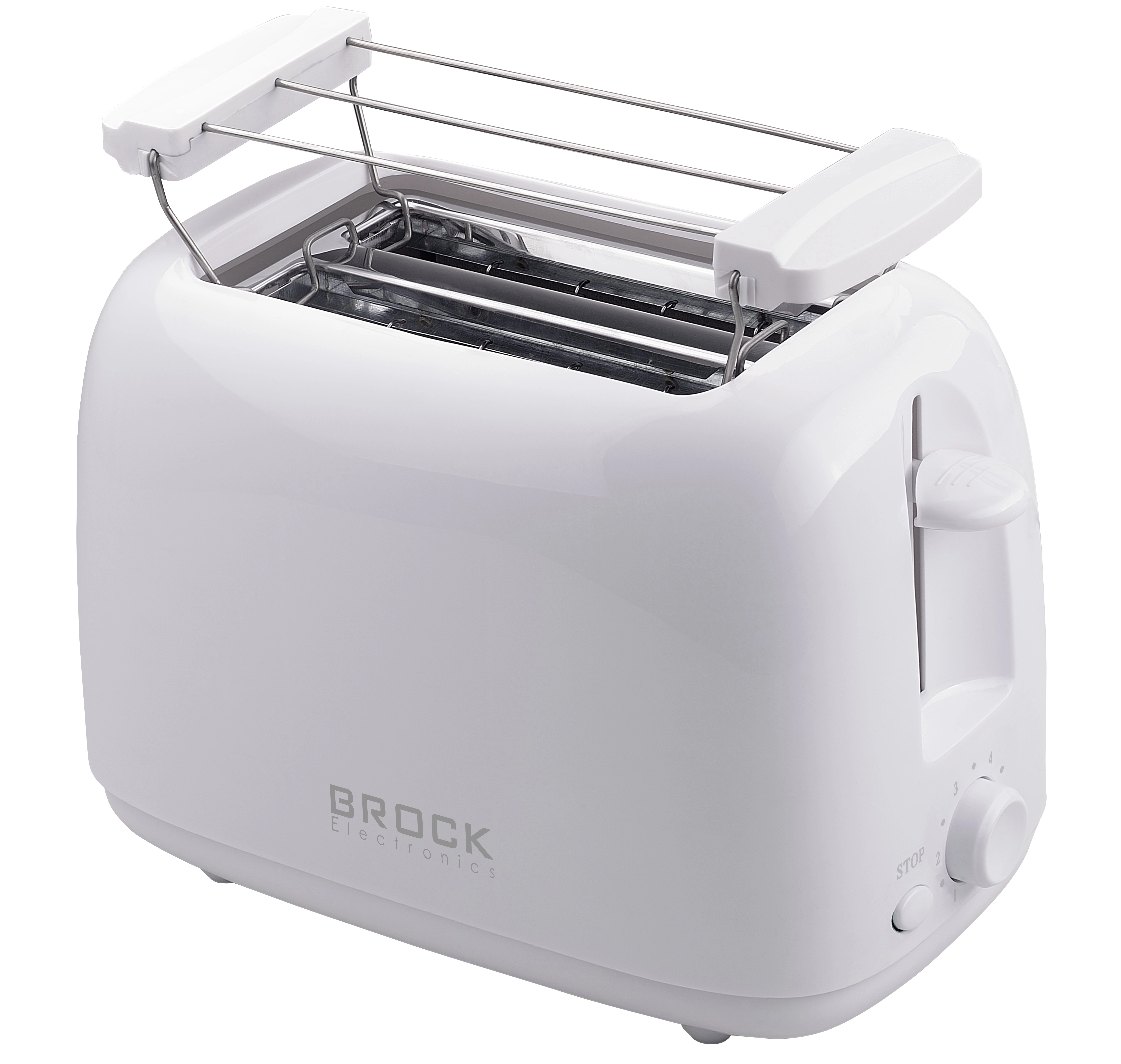 Brock BT 1008 WH Toaster 650-750W