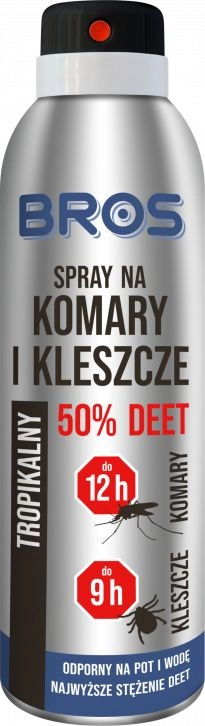 BROS SPRAY KOMARY/KLESZCZE 180ML 283 5904517247048