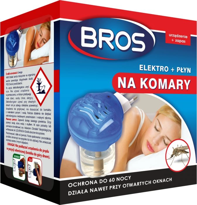 Bros Elektro+płyn na komary 5904517001763
