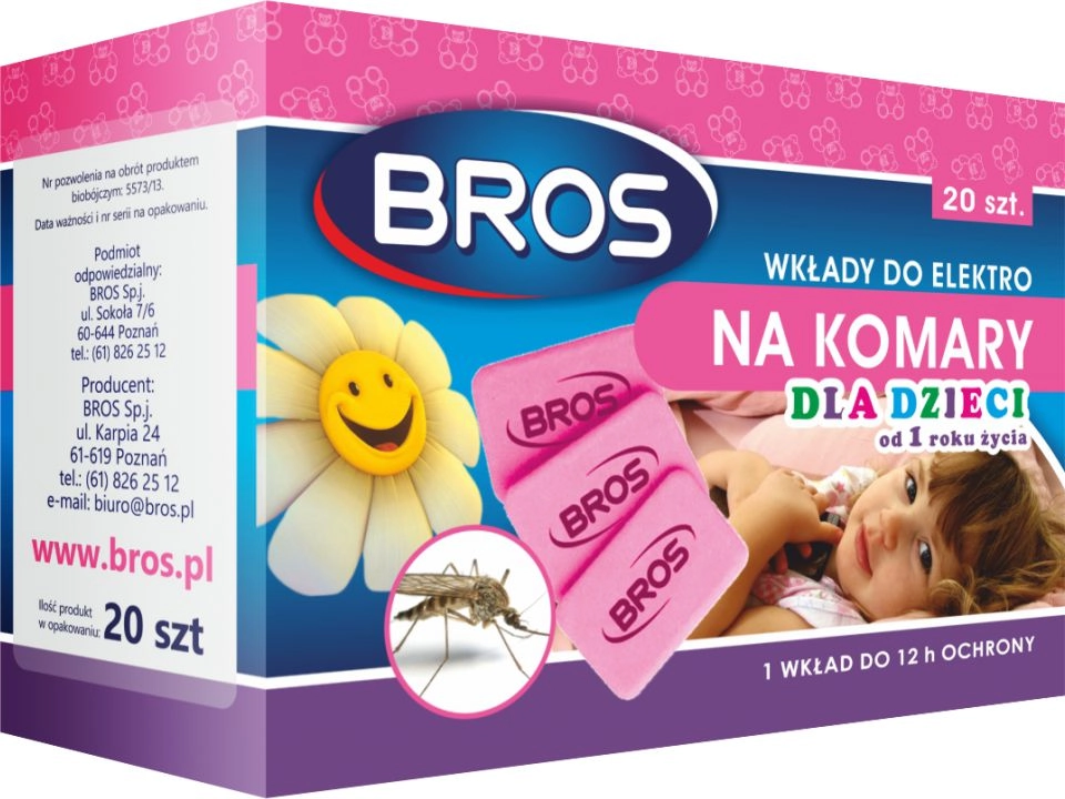 Bros Wkłady do elektro na komary