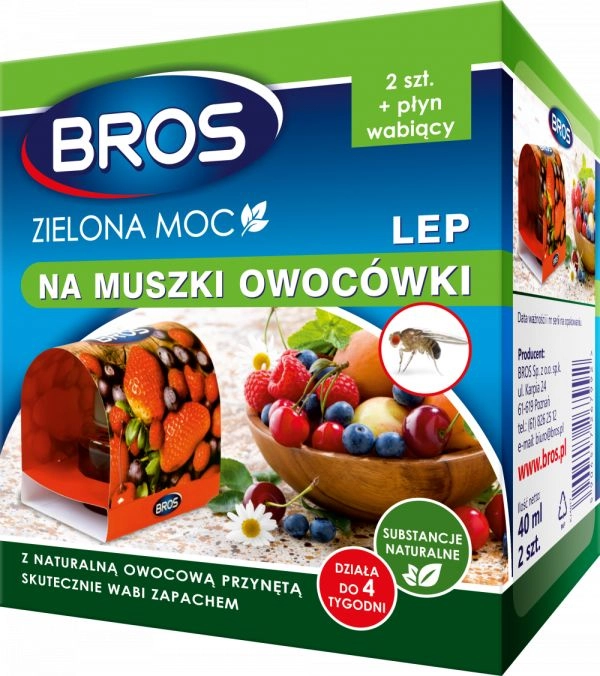 Bros Zielona Moc lep na muszki