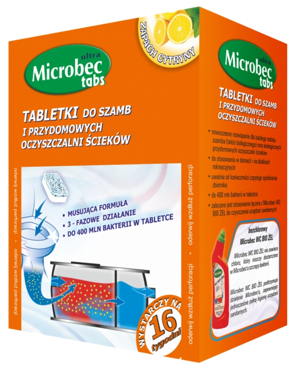 Bros Tabletka do szamb Microbec Ultra