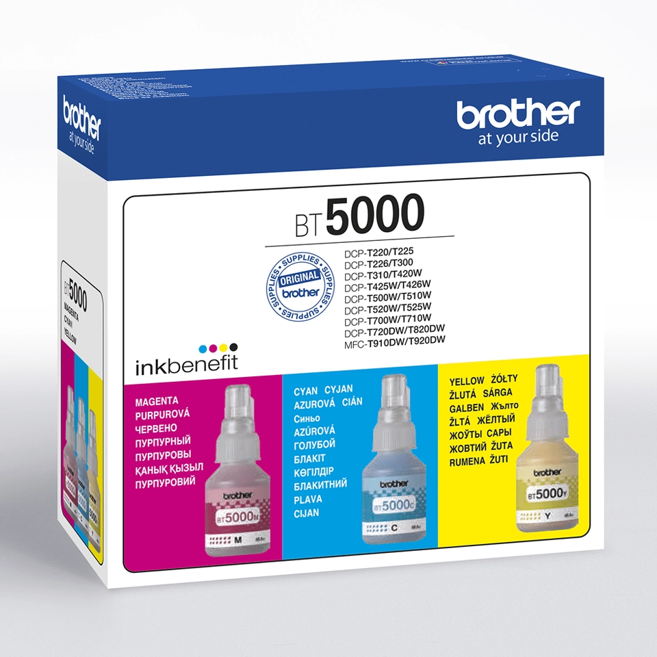 Brother BT5000CLVAL ink cartridge 3 pc(s)