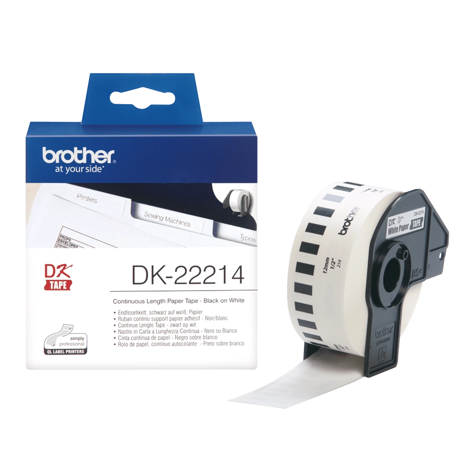 Brother Continuous Paper Tape DK22214 DK-22214