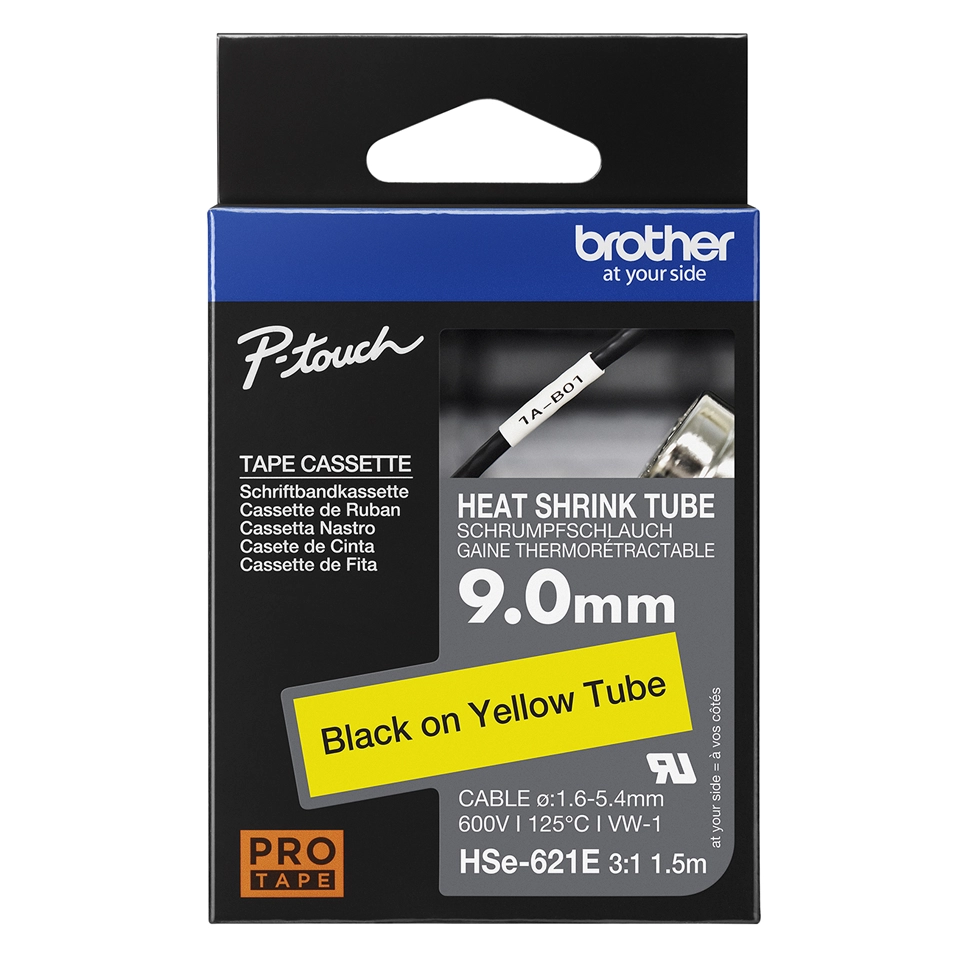Brother Labelling tape HSE-621E HSE621E HSe-621E