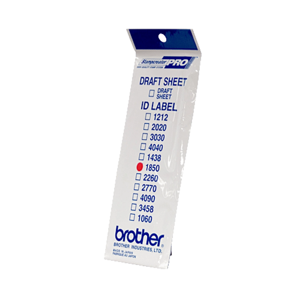 Brother ID1850 printera etiķete ID1850 4977766636803