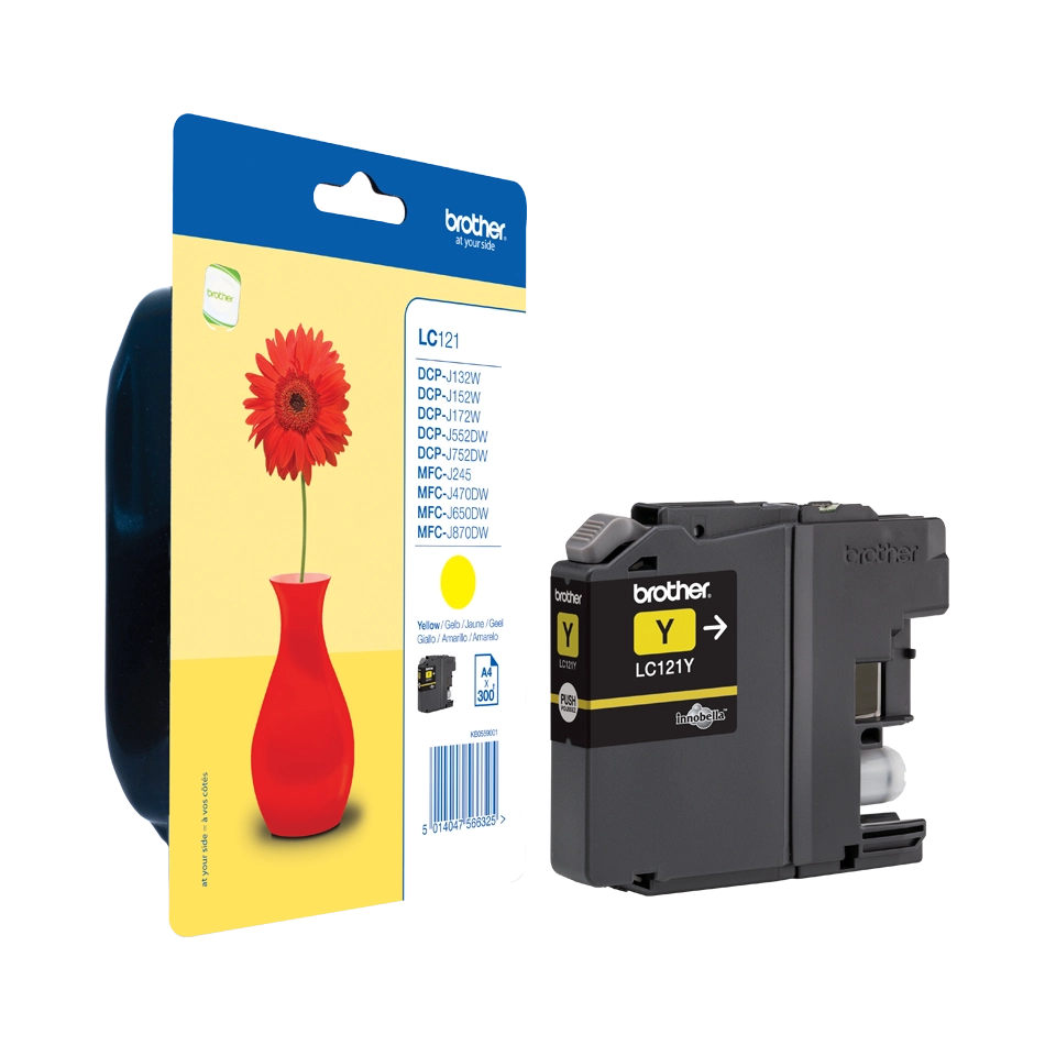 Brother LC-121Y ink cartridge 1 pc(s)