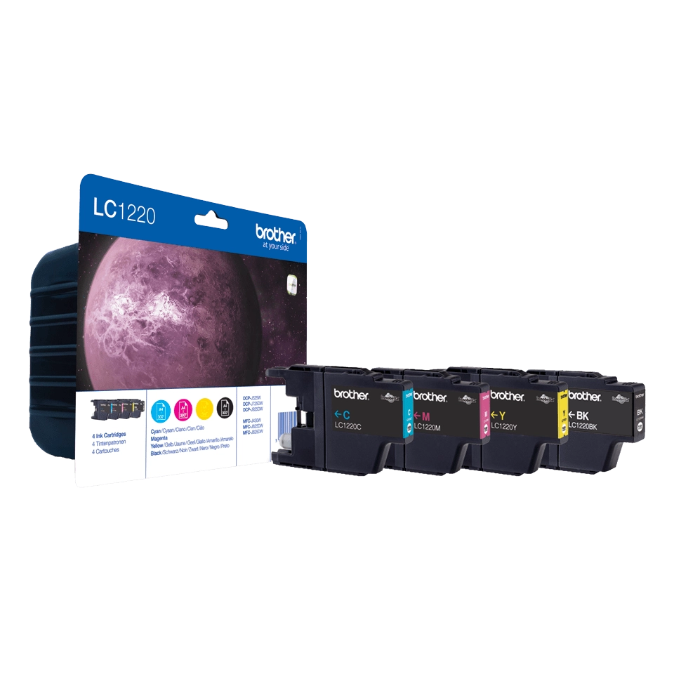 Brother LC1220VALBP ink cartridge 4 pc(s)