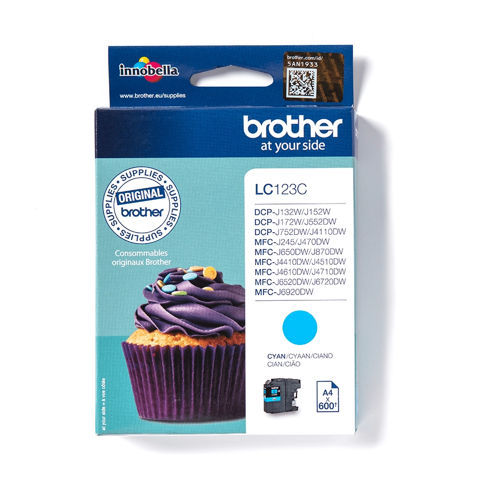 Brother LC123C ink cartridge 1 pc(s)