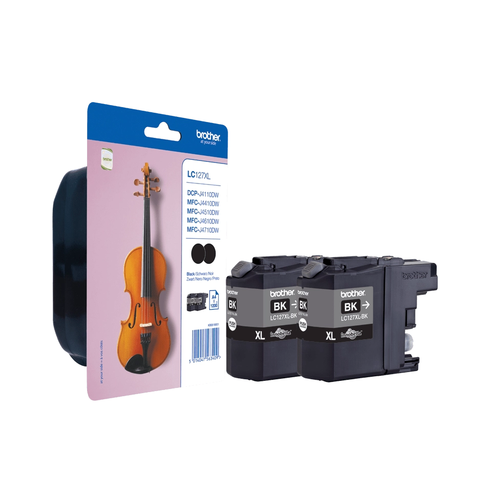Brother LC127XLBKBP2 ink cartridge 2 pc(s)