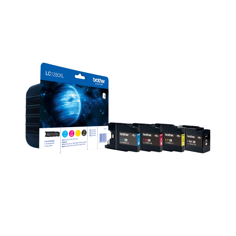 Brother LC1280XLVALBPDR ink cartridge 4 pc(s)