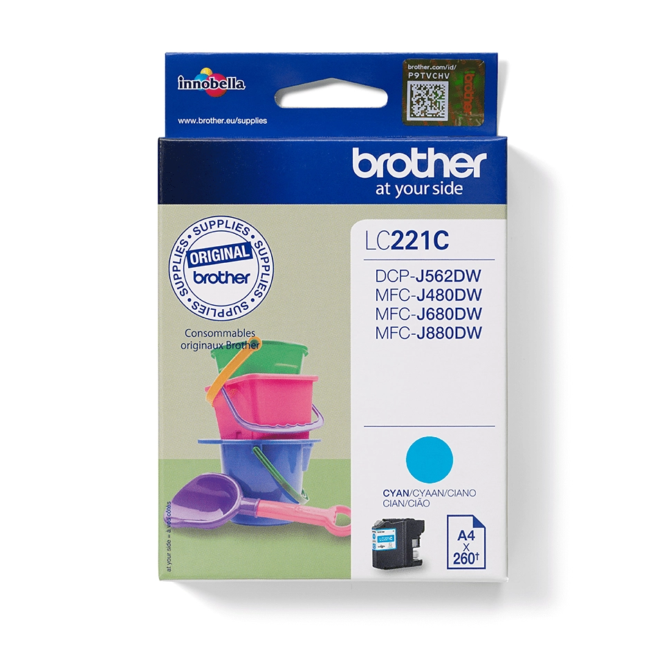 Brother LC221C ink cartridge 1 pc(s)