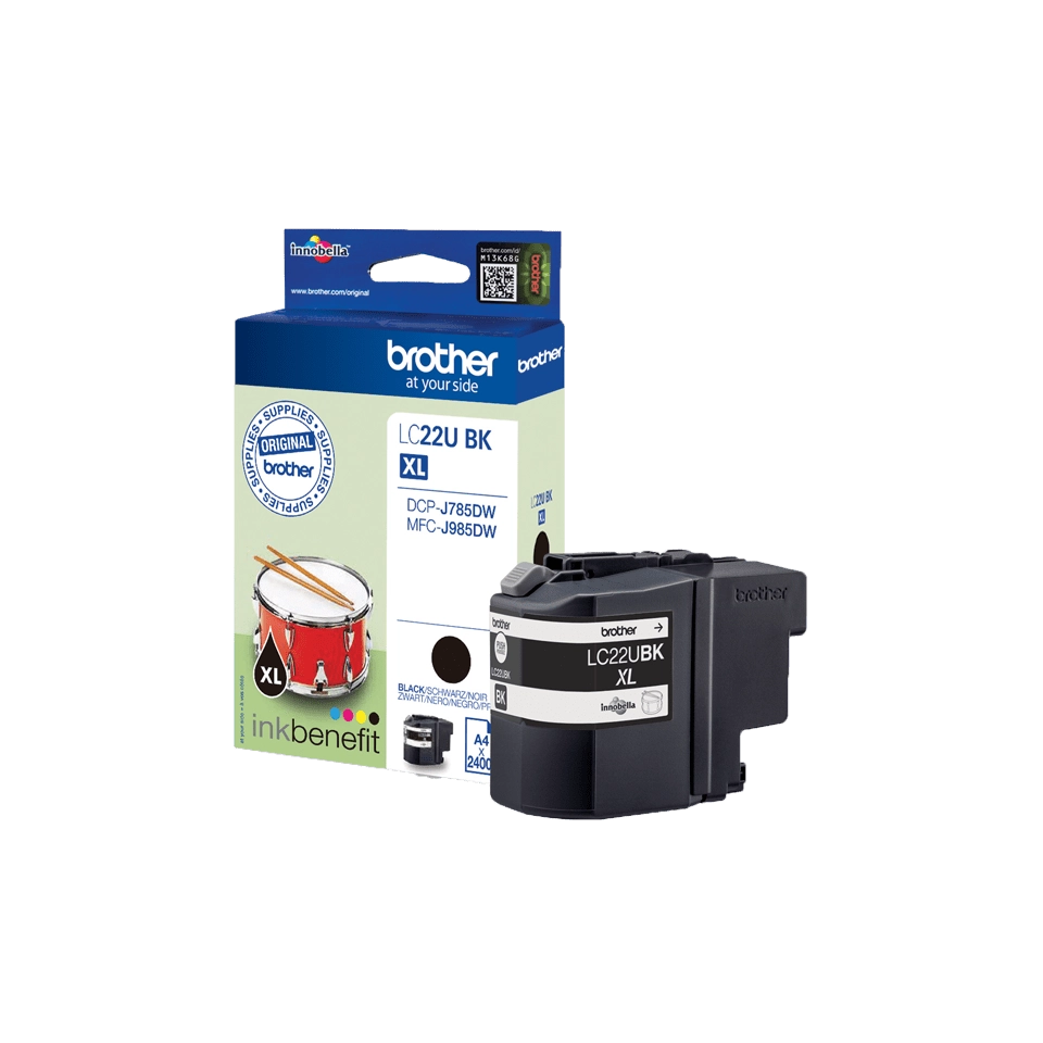 Brother LC22UBK ink cartridge 1 pc(s)