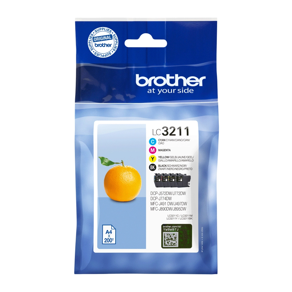 Brother LC3211VALDR ink cartridge 4 pc(s)