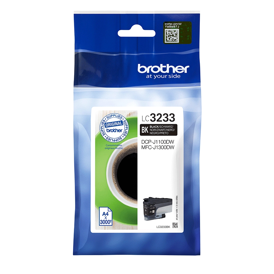 Brother LC3233BK ink cartridge 1 pc(s)