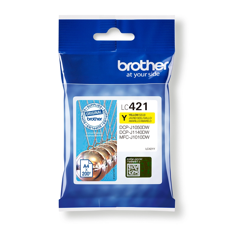 Brother LC421Y ink cartridge 1 pc(s)