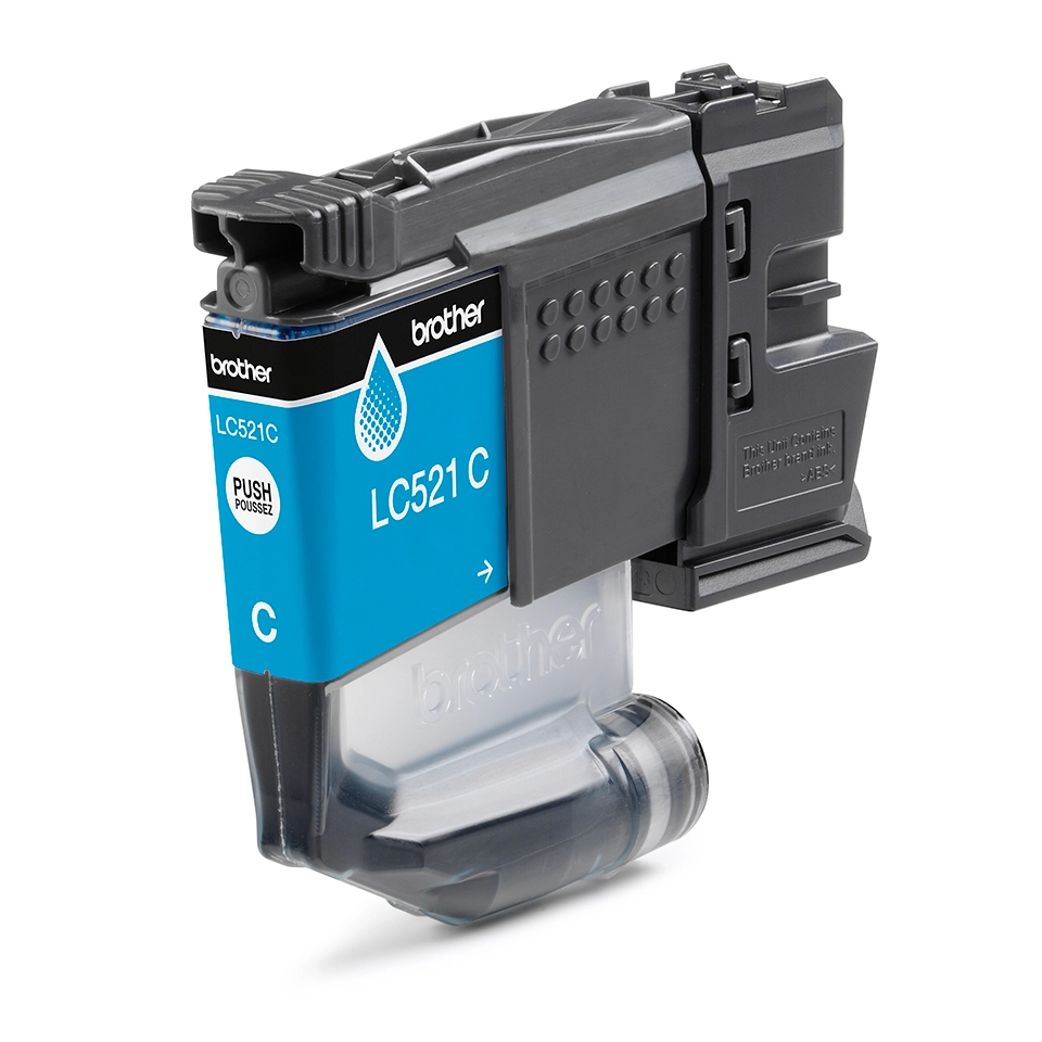 Brother LC521C Genuine Ink Cartridge -