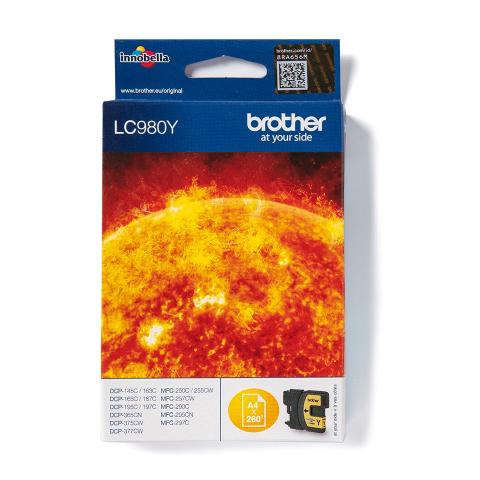 Brother LC980Y ink cartridge 1 pc(s)