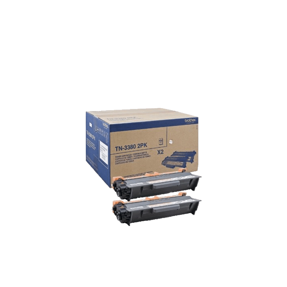 Brother TN-3380TWIN toner cartridge 2 pc(s)