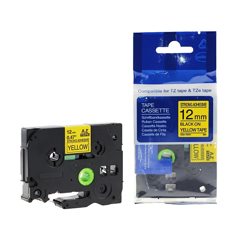 Replacement Marking tape BROTHER TZE631  12mm
