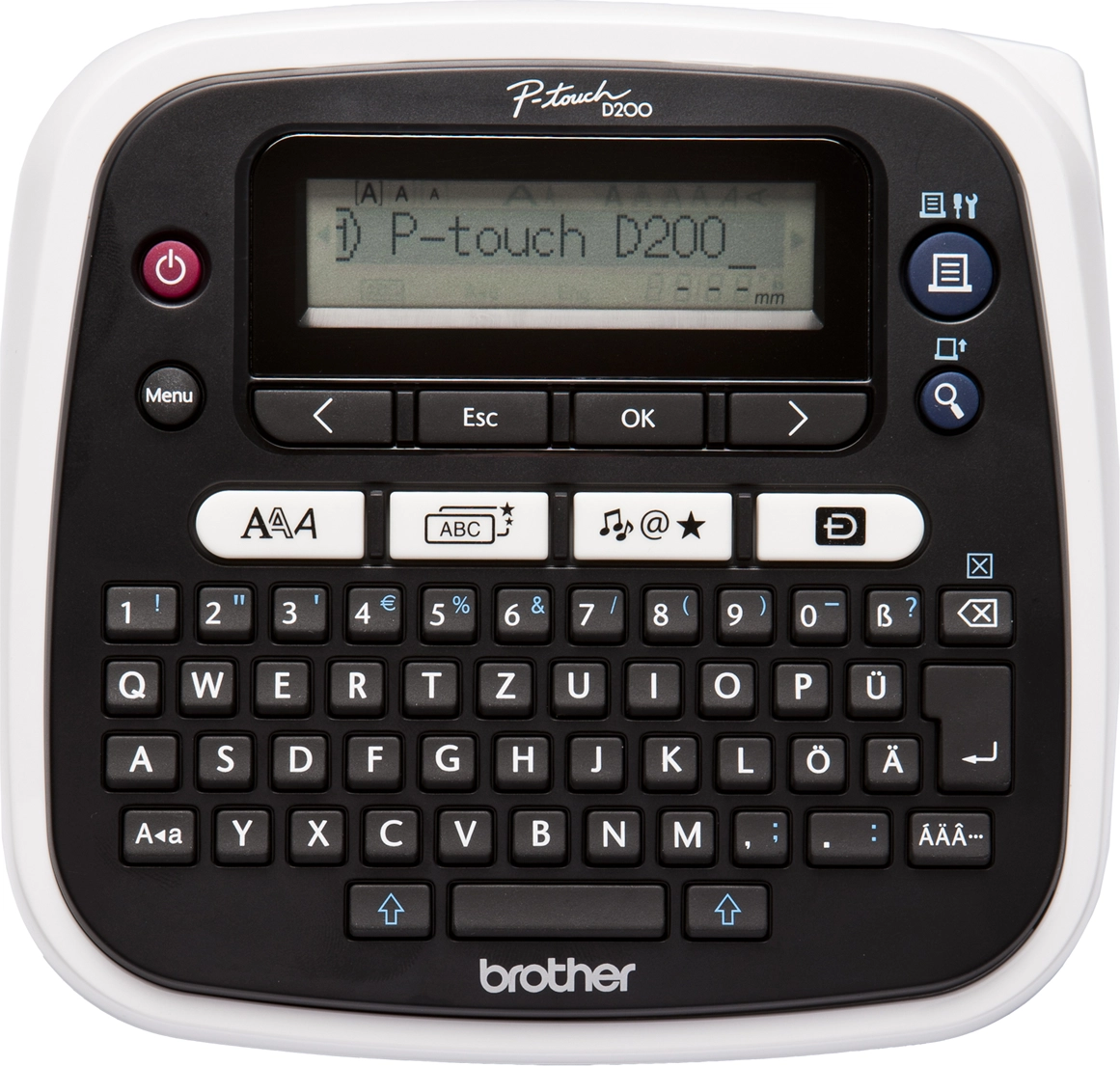 Brother PT-D200BW label printer Thermal transfer