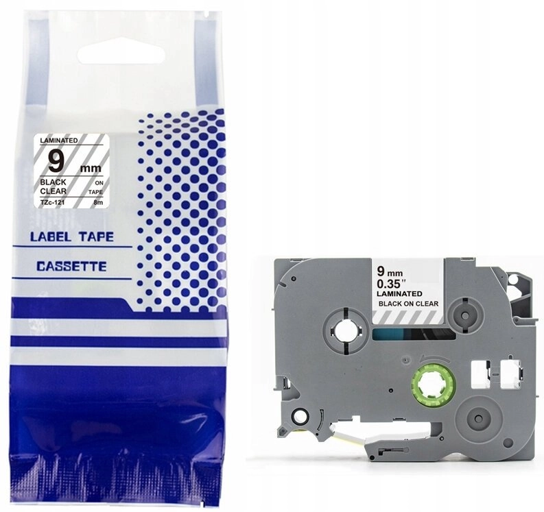 BROTHER TZe-121 tape 9mm x 8m