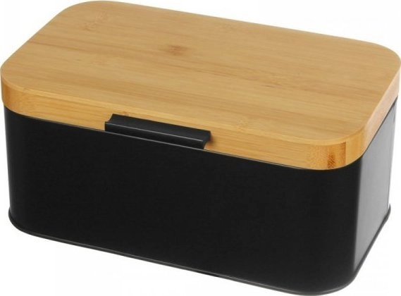 Brunbeste breadbox STEEL BREADBANK WITH WOODEN