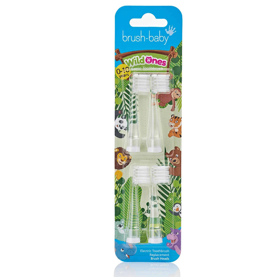 Brush-Baby BRB241 toothbrush head 4 pc(s)