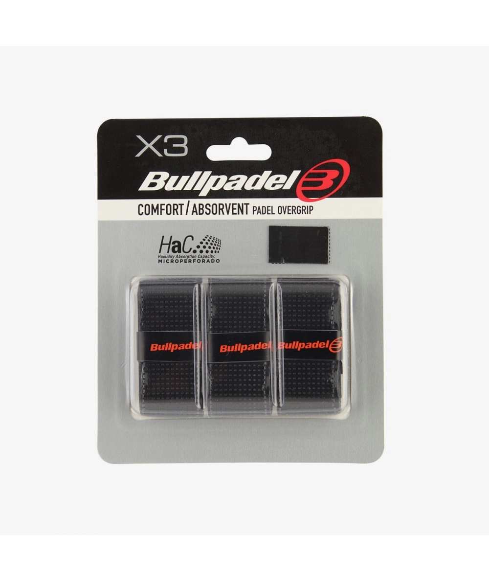 Overgripi BULLPADEL GB-1201 Comfort Absorbent Black