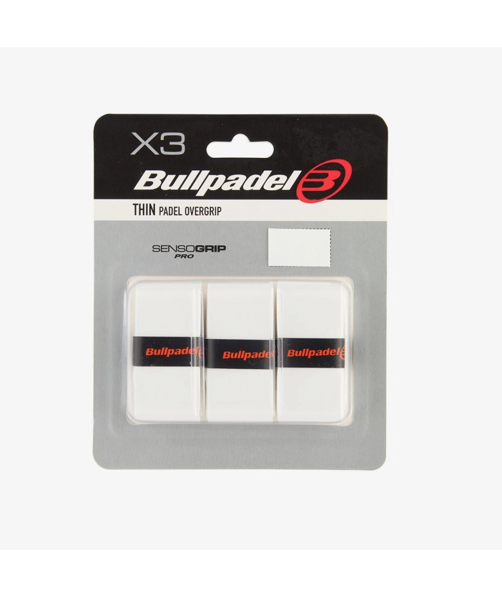BULLPADEL GB-1603 Senso White Overgrips  3